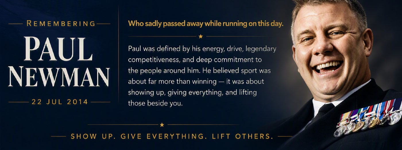 Photograph accompanying: PAUL NEWMAN & THE PAUL NEWMAN CUP