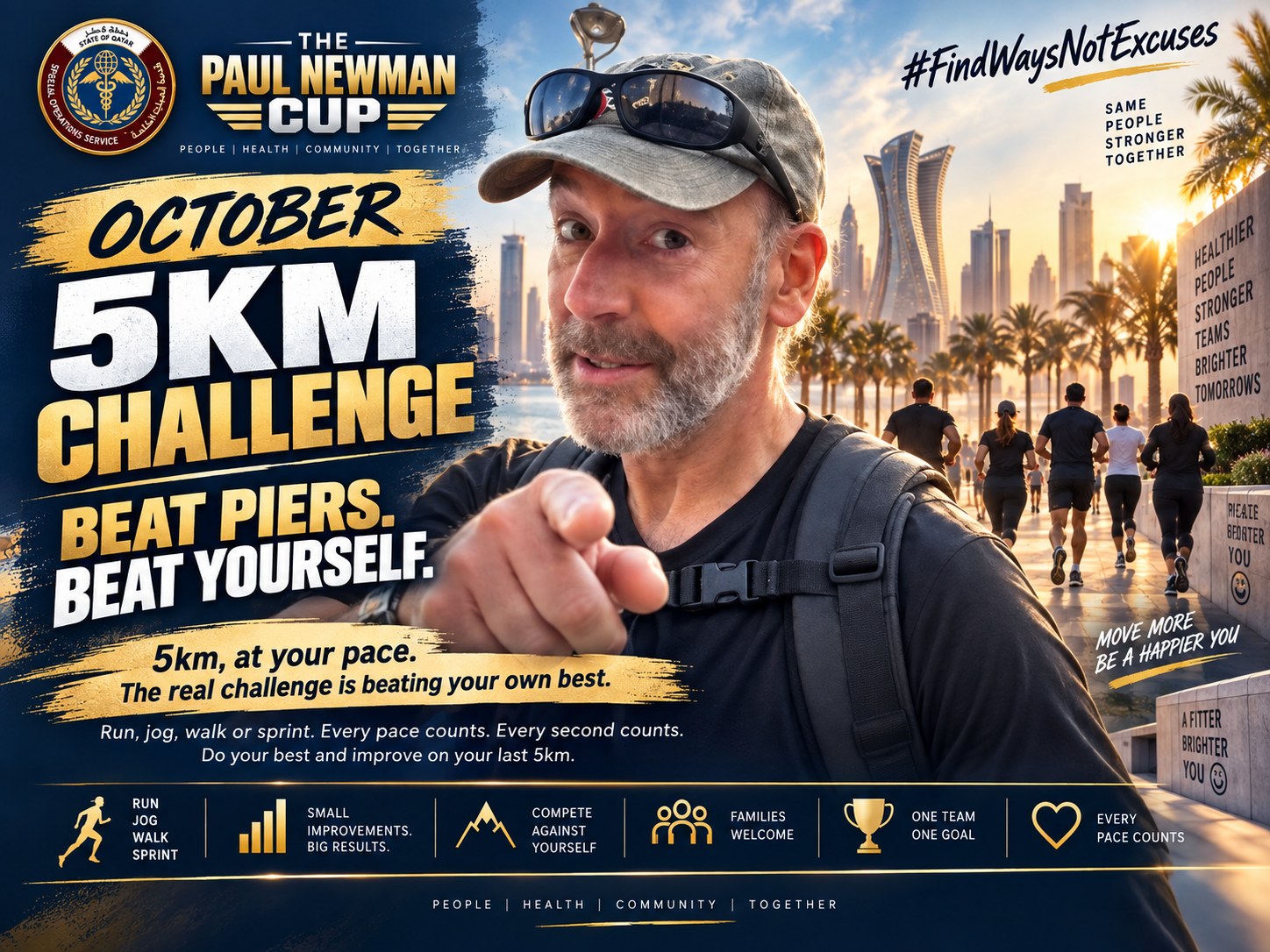 Photograph accompanying: October Beat Piers: a 5km, and points for everyone
