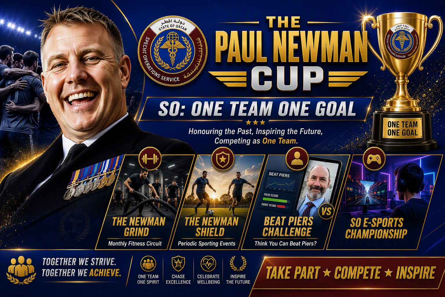 The Paul Newman Cup — SO: One Team One Goal
